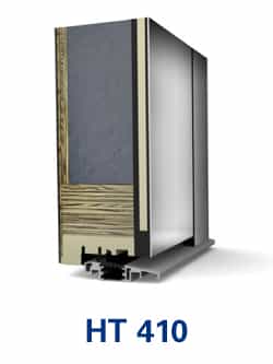 Internorm Holz Alu Haustüre Profilansicht | Design-Türen mit hoher Qualität | Schallschutz